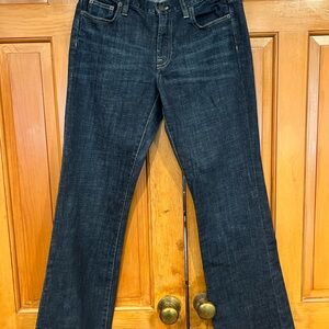 J. Crew Women's Dark Blue “Hipslung” Jeans sz 31S